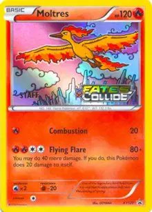 Moltres (Staff Prerelease) — XY Promos XY127