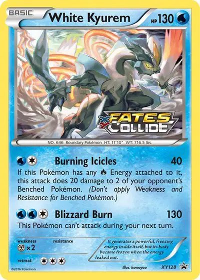 White Kyurem (Prerelease) — XY Promos XY128