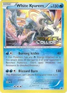 White Kyurem (Staff Prerelease) — XY Promos XY128