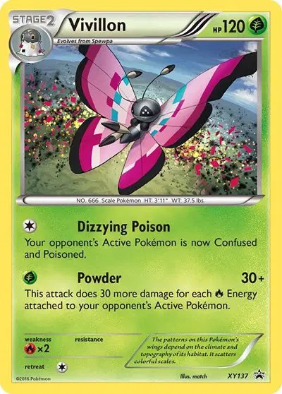Vivillon — XY Promos XY137