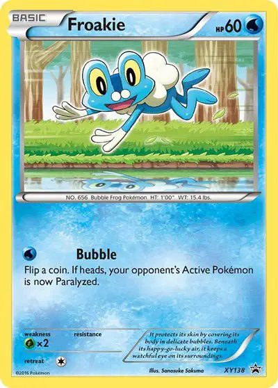 Froakie — XY Promos XY138