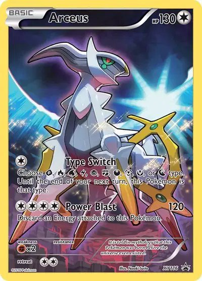 Arceus — XY Promos XY116