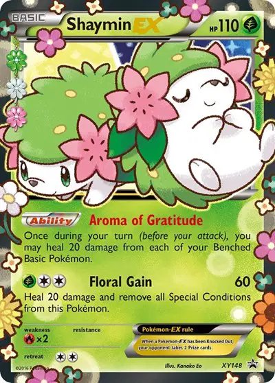 Shaymin EX — XY Promos XY148