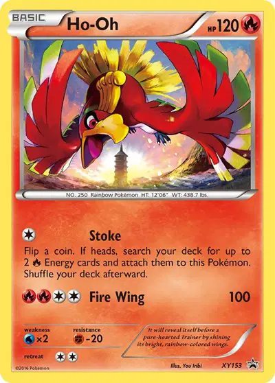 Ho-oh — XY Promos XY153