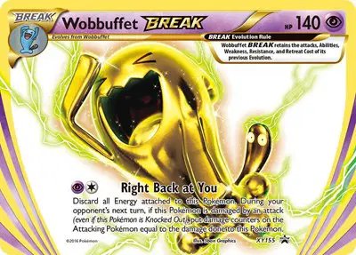 Wobbuffet BREAK — XY Promos XY155