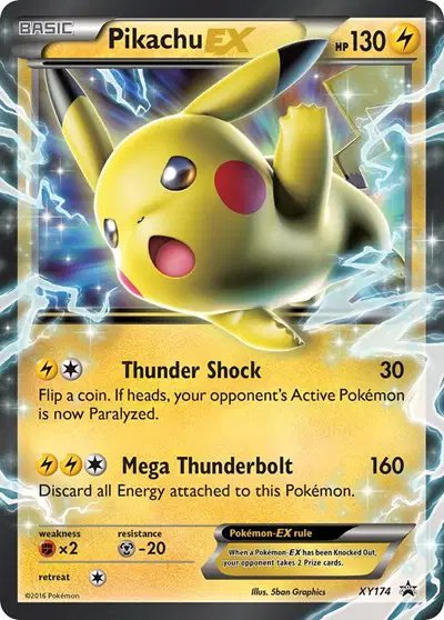 Pikachu EX — XY Promos XY174