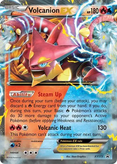 Volcanion EX — XY Promos XY173