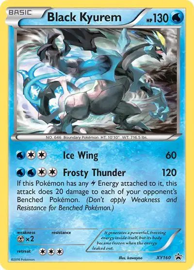 Black Kyurem — XY Promos XY160
