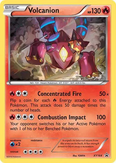 Volcanion — XY Promos XY164