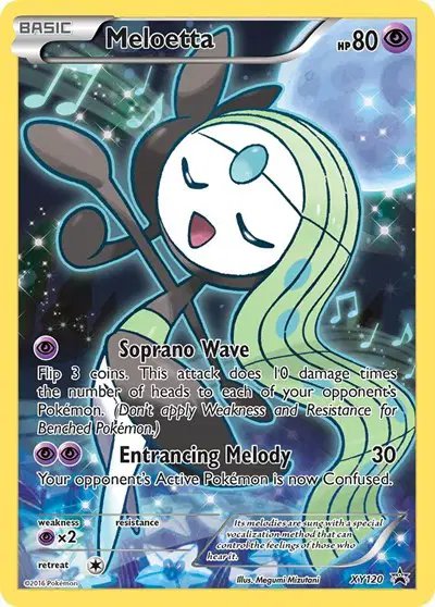Meloetta — XY Promos XY120