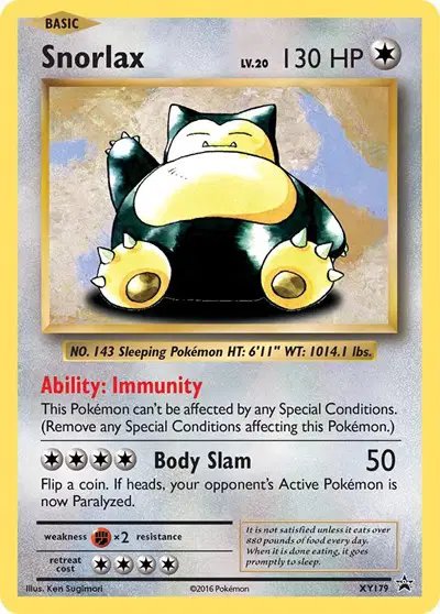 Snorlax — XY Promos XY179