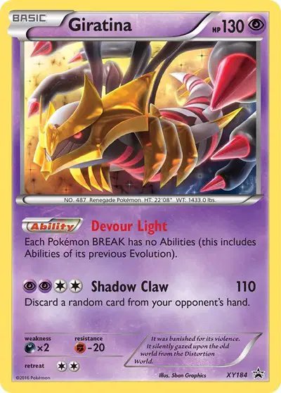 Giratina — XY Promos XY184