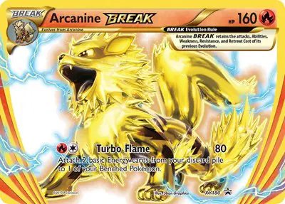 Arcanine BREAK — XY Promos XY180