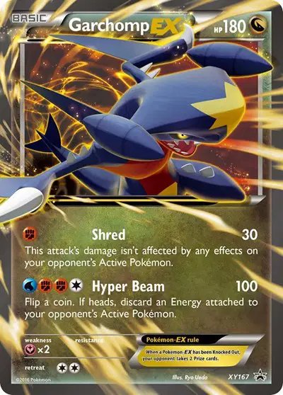 Garchomp EX — XY Promos XY167