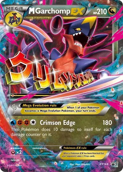 M Garchomp EX — XY Promos XY168