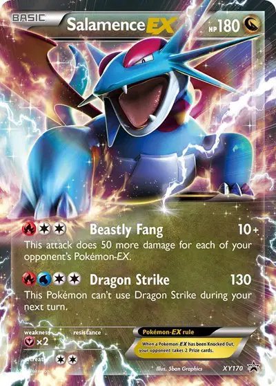 Salamence EX — XY Promos XY170