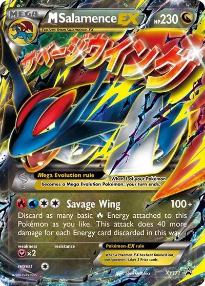 M Salamence EX — XY Promos XY171