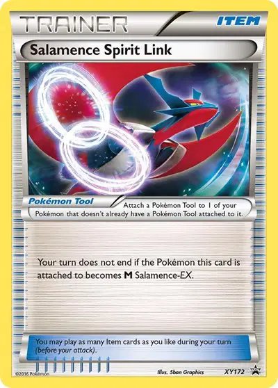 Salamence Spirit Link — XY Promos XY172
