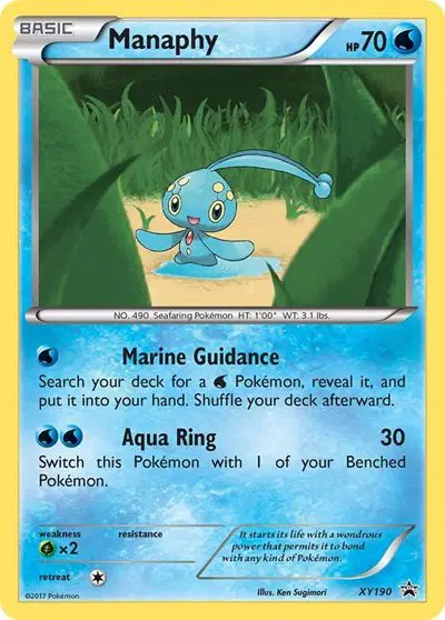 Manaphy — XY Promos XY190