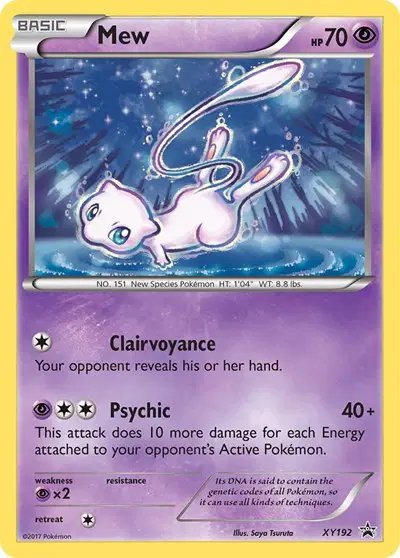 Mew — XY Promos XY192