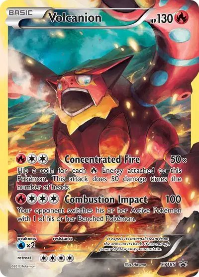 Volcanion — XY Promos XY185