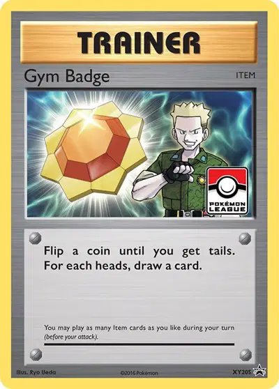 Gym Badge (Lt. Surge) — XY Promos XY205