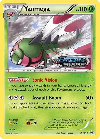 Yanmega (Prerelease) — XY Promos XY144