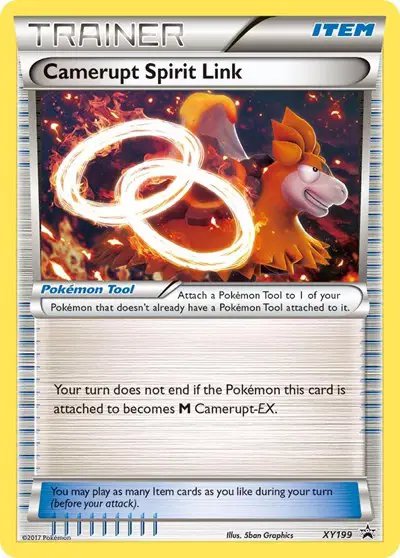 Camerupt Spirit Link — XY Promos XY199