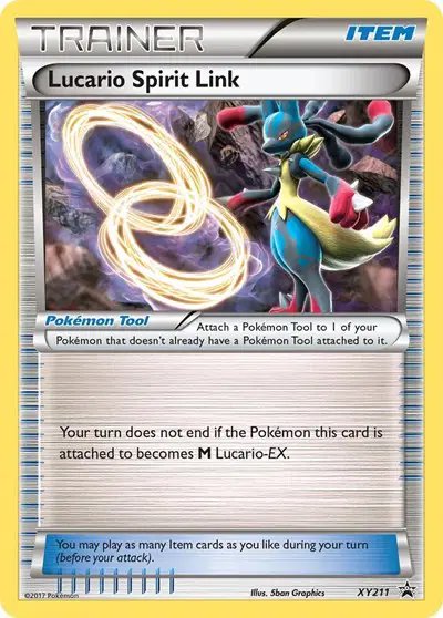 Lucario Spirit Link — XY Promos XY211