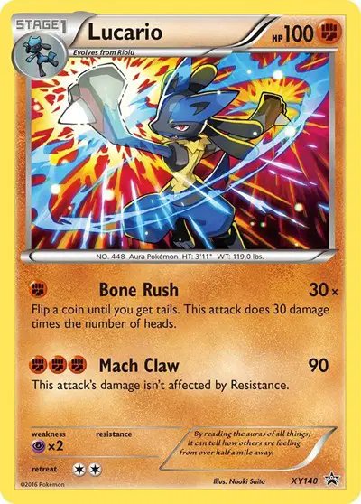 Lucario — XY Promos XY140