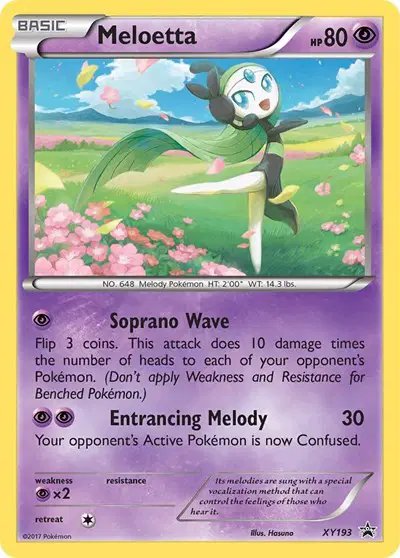 Meloetta — XY Promos XY193