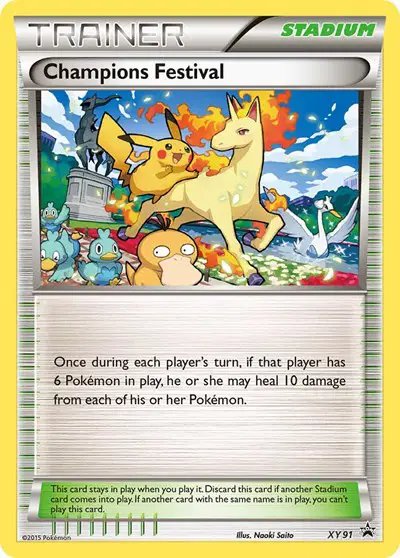 Champions Festival (2015) — XY Promos XY91