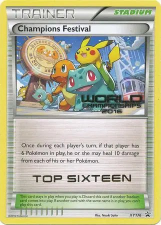 Champions Festival (2016 Top Sixteen) — XY Promos XY176
