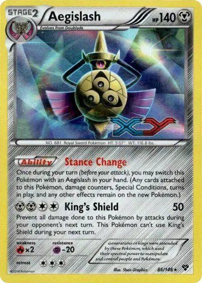 Aegislash (Prerelease) — XY Promos 86/146