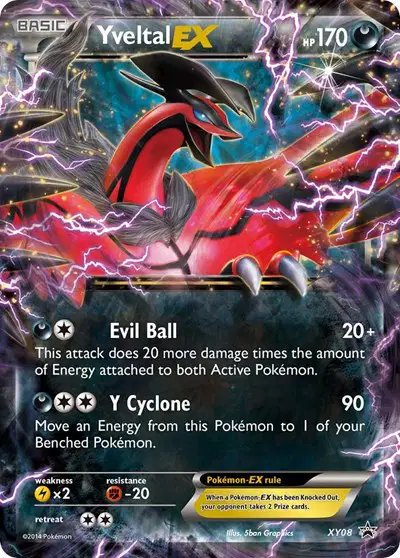 Yveltal EX — XY Promos XY08