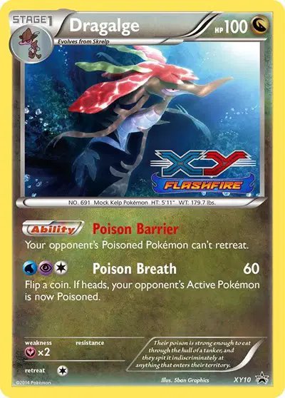 Dragalge (Prerelease) — XY Promos XY10