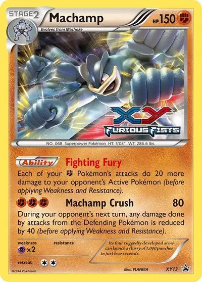Machamp (Prerelease) — XY Promos XY13