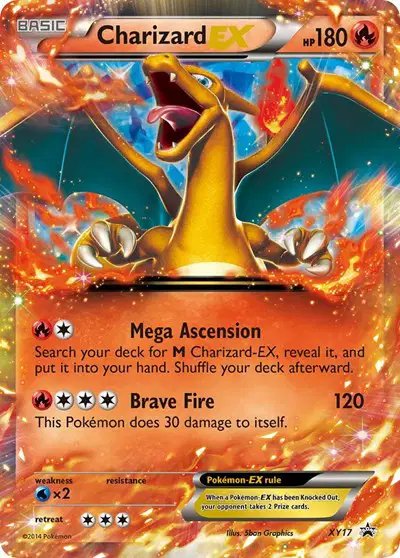 Charizard EX — XY Promos XY17