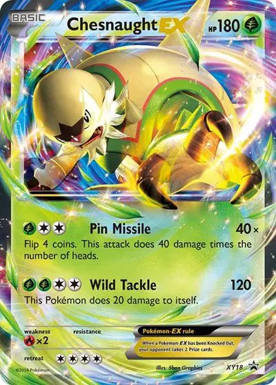 Chesnaught EX — XY Promos XY18