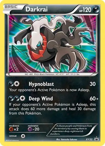 Darkrai — XY Promos XY22