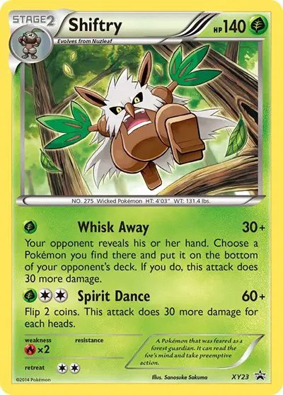 Shiftry — XY Promos XY23