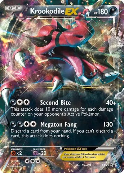 Krookodile EX — XY Promos XY25