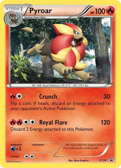 Pyroar — XY Promos XY26