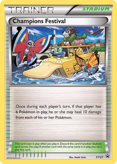 Champions Festival — XY Promos XY27