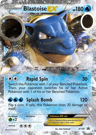 Blastoise EX — XY Promos XY30