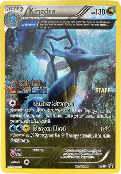 Kingdra (Staff Prerelease) — XY Promos XY39