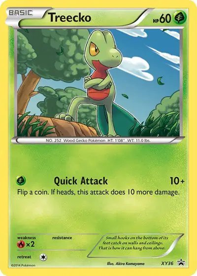 Treecko — XY Promos XY36