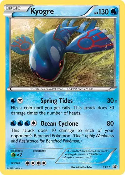 Kyogre — XY Promos XY51