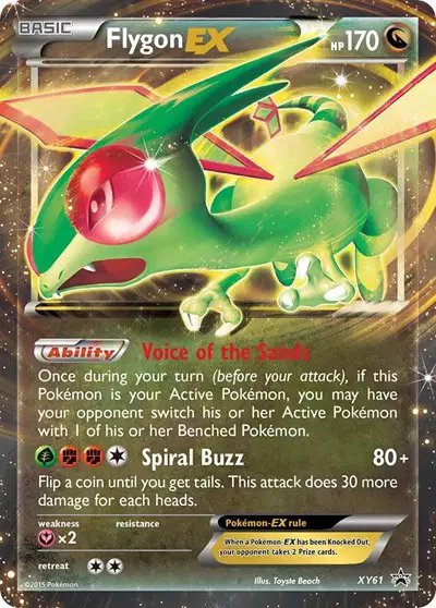 Flygon EX — XY Promos XY61