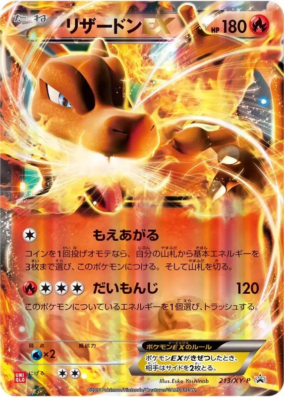 Charizard (JP) — XY Promos (JP) 213/XY-P